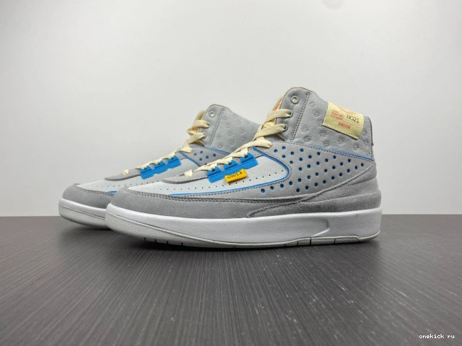 Chep Onekick DN3802-001 Union Jordan Retro Grey 2 Fog 0623